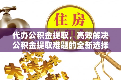 沙田代办公积金提取，高效解决公积金提取难题的全新选择