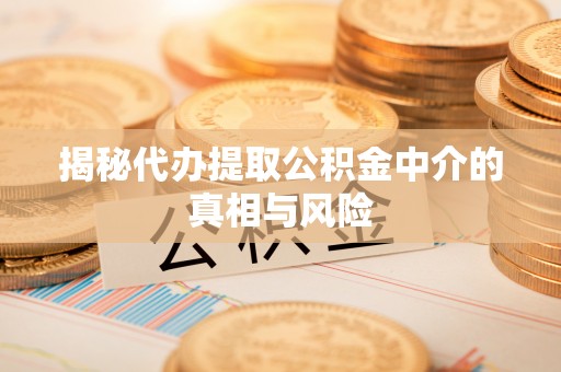沙田揭秘代办提取公积金中介的真相与风险